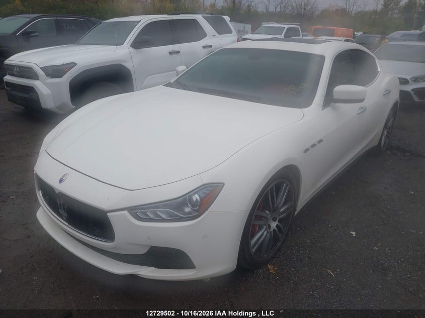 2015 Maserati Ghibli S/Q4, Возможны проблемы с механикой, IAAI, VIN ZAM57RTA6F1137338 — фото 2