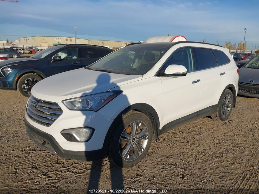 2015 Hyundai Santa Fe Gls/Limited, Charity, IAAI, VIN KM8SNDHF4FU120438 — photo 2