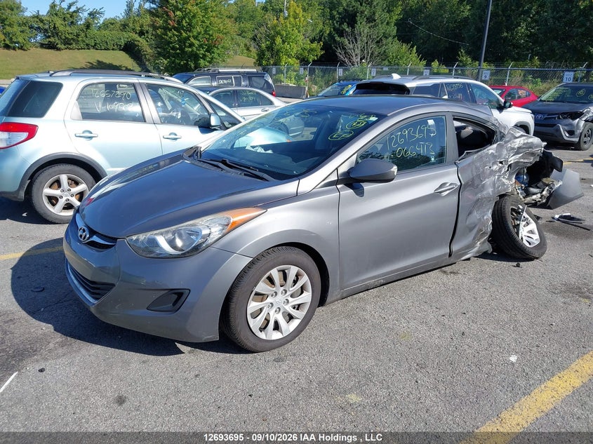 Vin: 5npdh4ae8ch066413, lot: 3137294, hyundai elantra gl 20122