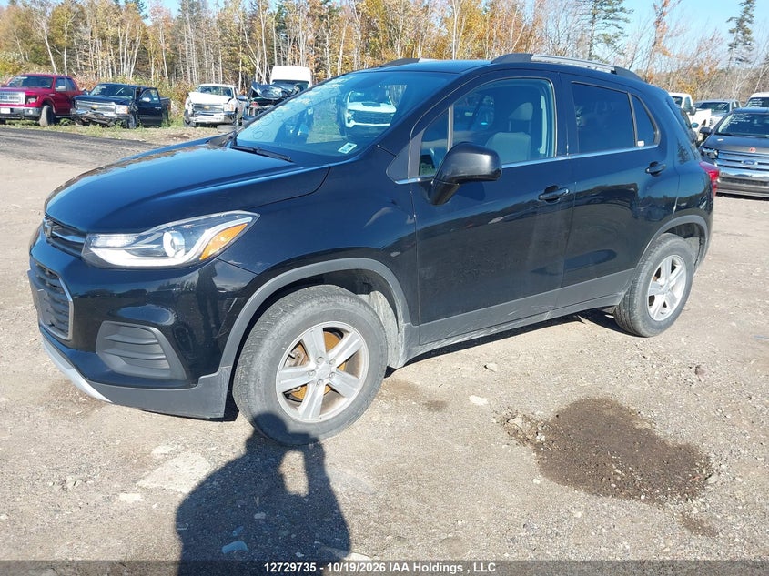 2019 Chevrolet Trax Lt, Крыша, IAAI, VIN 3GNCJPSBXKL301406 — фото 2