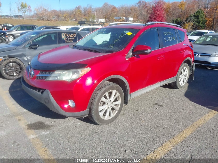 Vin: 2t3dfrev1fw392578, lot: 3137623, toyota rav4 limited 20152