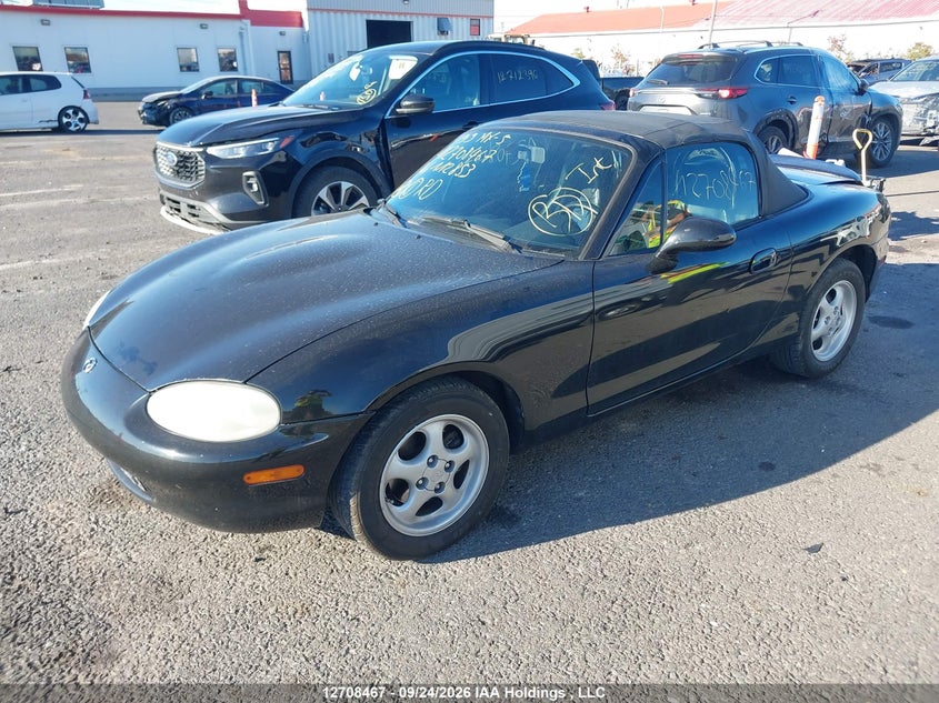 1999 Mazda Mx-5 Miata 10Th Anniversary Package, Rear, IAAI, VIN JM1NB353XX0112853 — photo 2