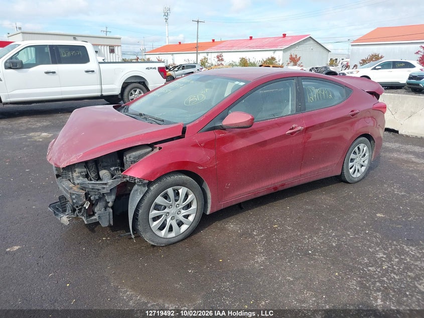 Vin: 5npdh4ae7dh433514, lot: 3137714, hyundai elantra gl 20132