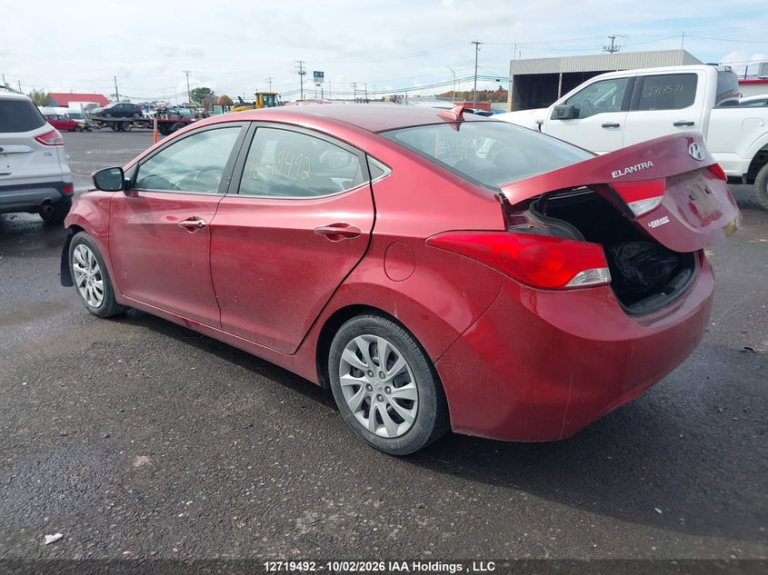 Vin: 5npdh4ae7dh433514, lot: 3137714, hyundai elantra gl 20133