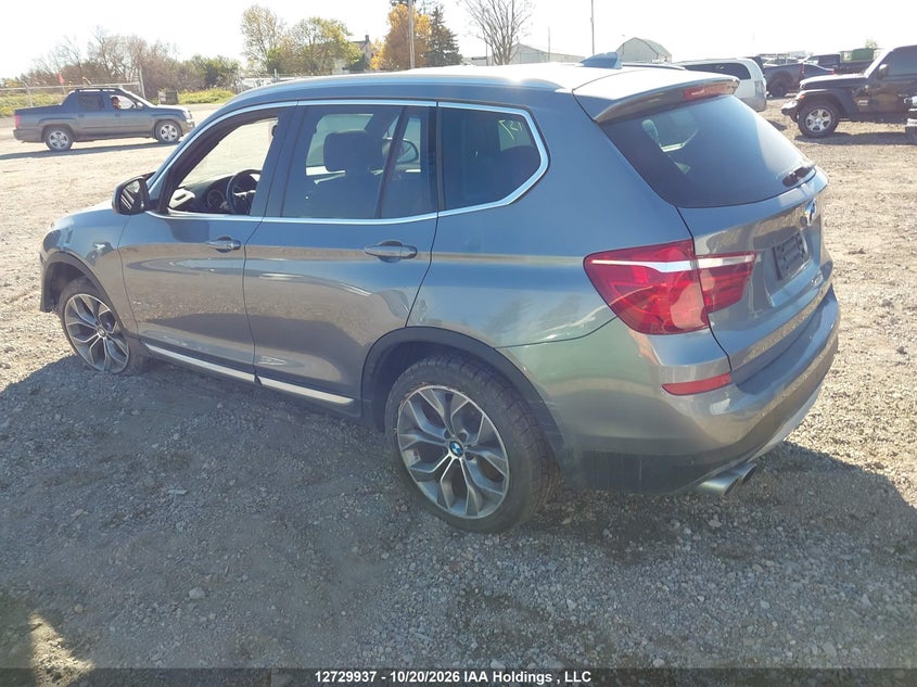 Vin: 5uxwx9c5xf0d52725, lot: 3137719, bmw x3 20153