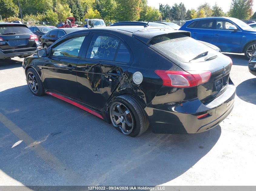 Vin: ja32x2hu5du600517, lot: 3137723, mitsubishi lancer sportback se 20133
