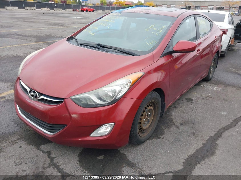 Vin: 5npdh4ae2dh401652, lot: 3137725, hyundai elantra gls 20132