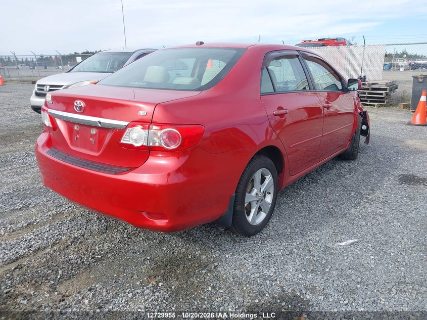 Vin: 2t1bu4ee3bc548284, lot: 3137757, toyota corolla s/le 20114