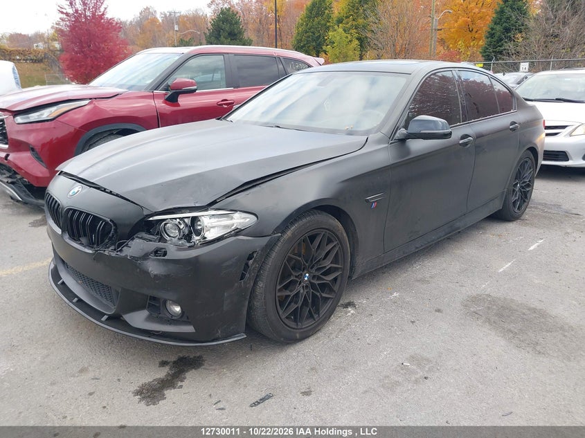 2016 BMW 528I xDrive, Front, IAAI, VIN WBA5A7C5XGG150201 — photo 2