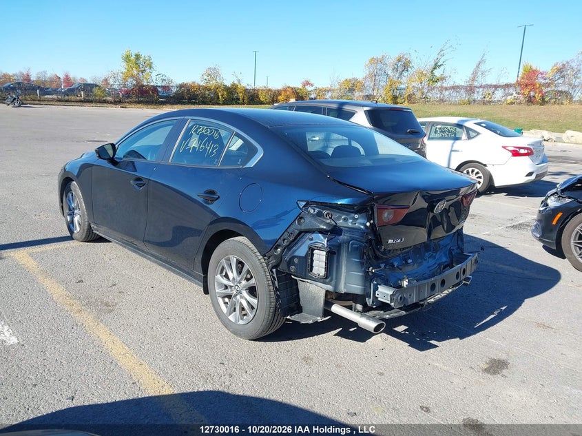 Vin: jm1bpacm9r1716413, lot: 3137819, mazda mazda3 gs 20243