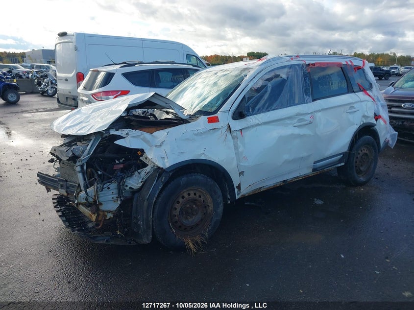 Vin: ja4az2a33gz612773, lot: 3137820, mitsubishi outlander es 20162