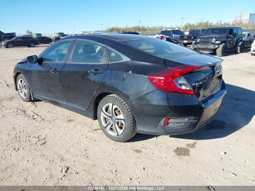 Vin: 2hgfc2f57jh010412, lot: 3137966, honda civic lx 20183