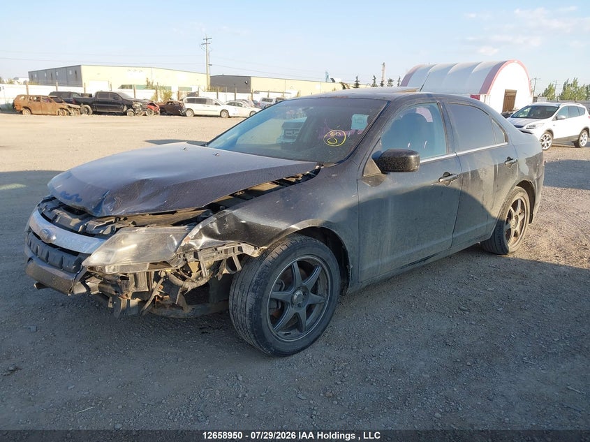 2010 Ford Fusion Se, Front, IAAI, VIN 3FAHP0HA7AR161481 — photo 2