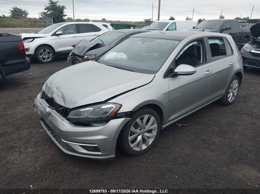 Vin: 3vwa17au0jm264374, lot: 3138036, volkswagen golf 1.8 tsi highline 20182