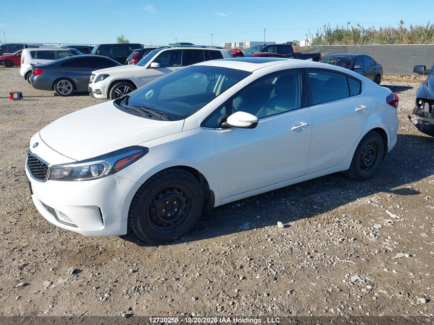 2018 Kia Forte Ex, Hail, IAAI, VIN 3KPFL4A85JE190206 — photo 2