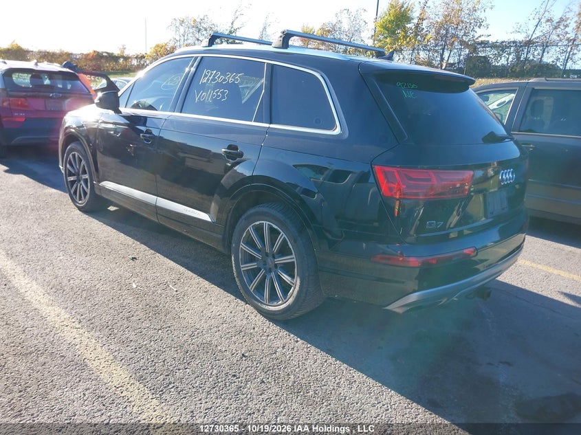 Vin: wa1vaaf74jd011553, lot: 3138208, audi q7 3.0t technik 20183