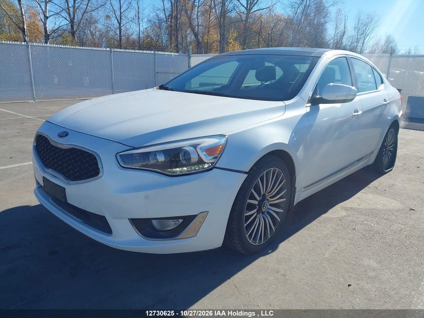 Vin: knaln4d71e5125447, lot: 3138472, kia cadenza premium 20142