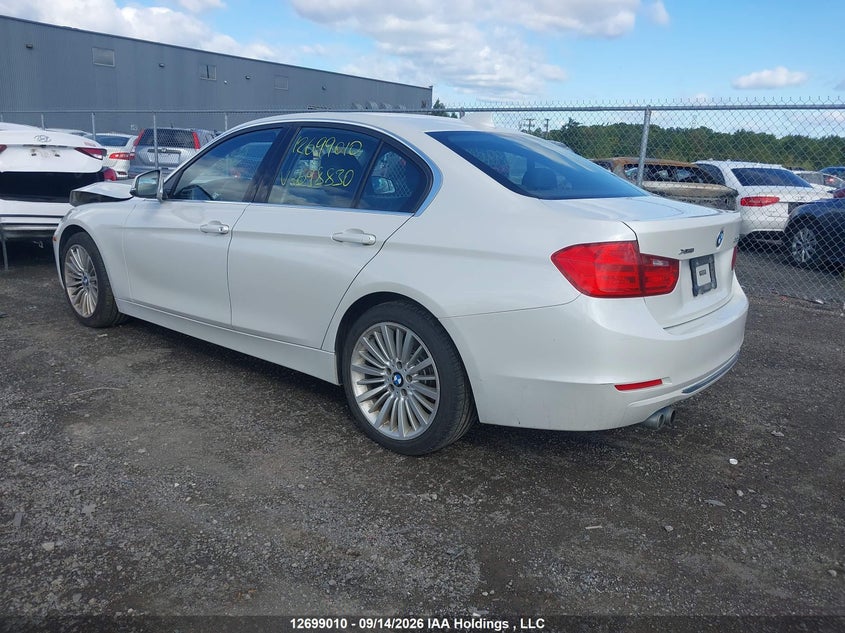 Vin: wba3b3c53dj698830, lot: 3138530, bmw 328i xdrive/xdrive classic line 20133