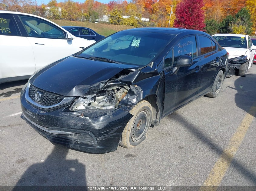 Vin: 2hgfb2f54dh039633, lot: 3138538, honda civic ex 20132