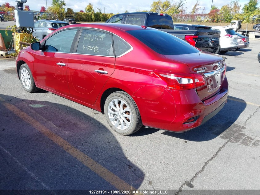 Vin: 3n1ab7ap0jy320982, lot: 3138544, nissan sentra 1.8 s/1.8 sv/1.8 sv midnight edition 20183