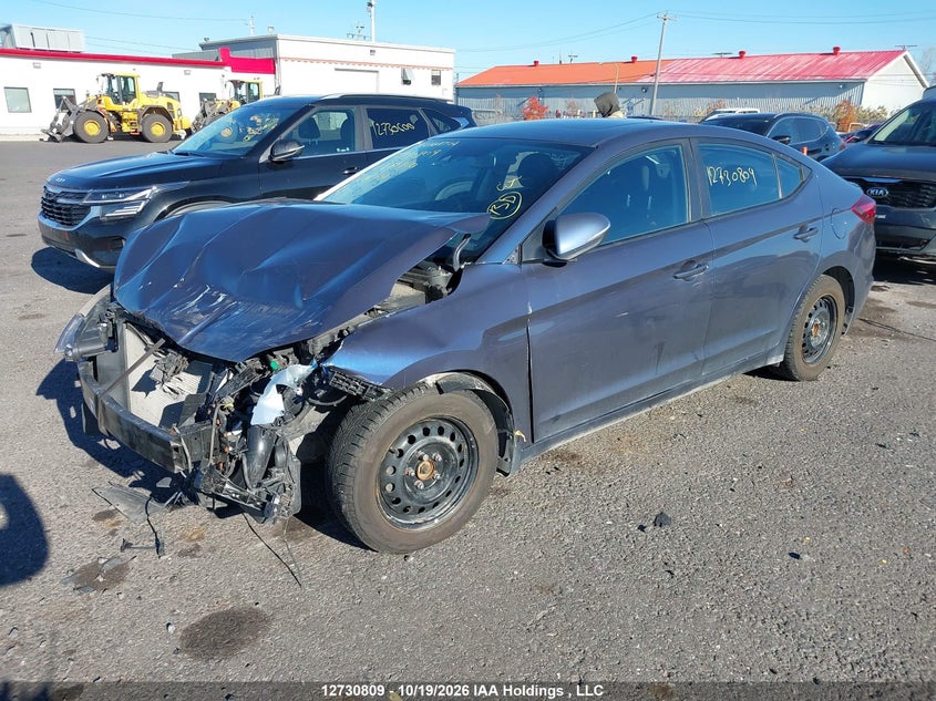 Vin: kmhd84lf9ku875120, lot: 3138672, hyundai elantra preferred 20192