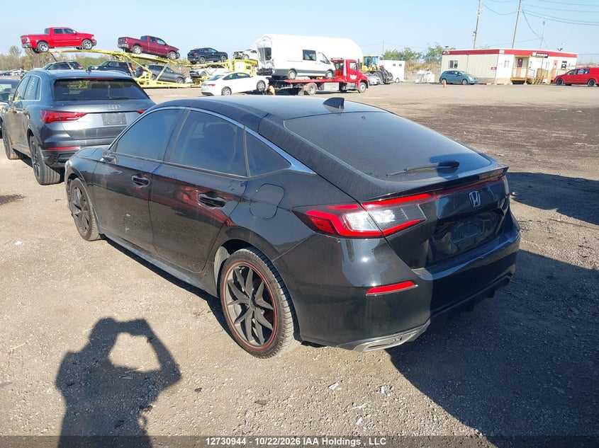 Vin: 19xfl2h53ne400467, lot: 3138807, honda civic lx 20223