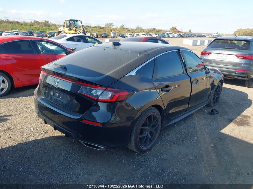 Vin: 19xfl2h53ne400467, lot: 3138807, honda civic lx 20224