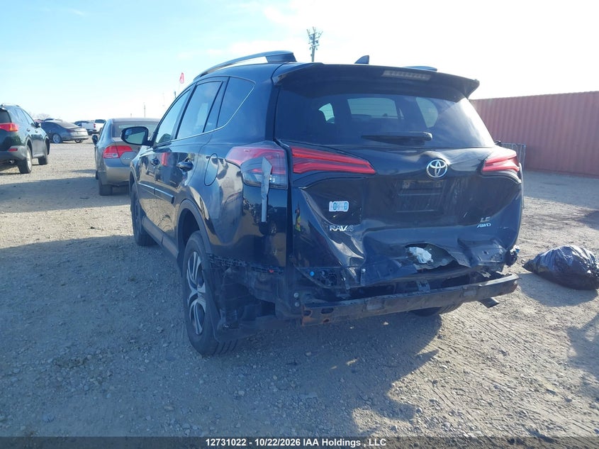 Vin: 2t3bfrev0hw598940, lot: 3138886, toyota rav4 le 20173