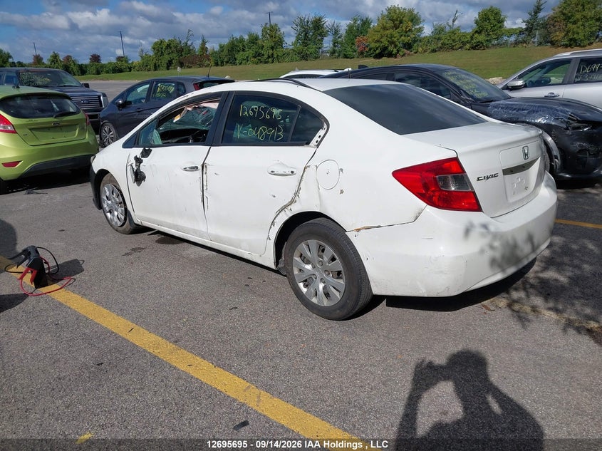 Vin: 2hgfb2e41ch048913, lot: 3138894, honda civic lx 20123