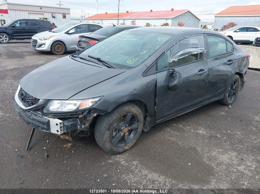 Vin: 2hgfb2f48dh040498, lot: 3138979, honda civic lx 20132