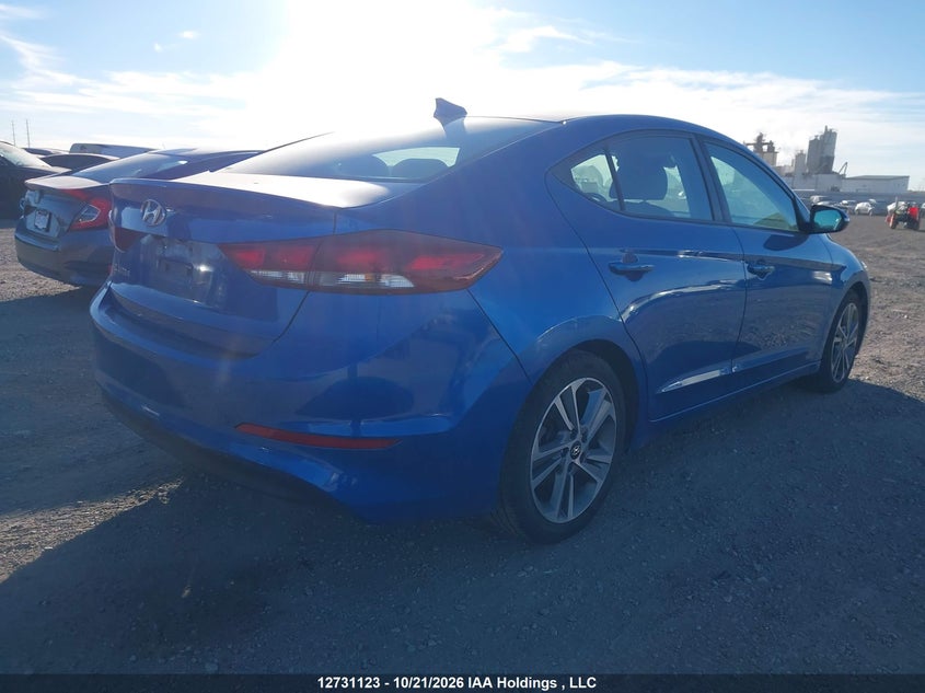 Vin: kmhd84lf7ju663878, lot: 3139009, hyundai elantra sel/value/limited 20184