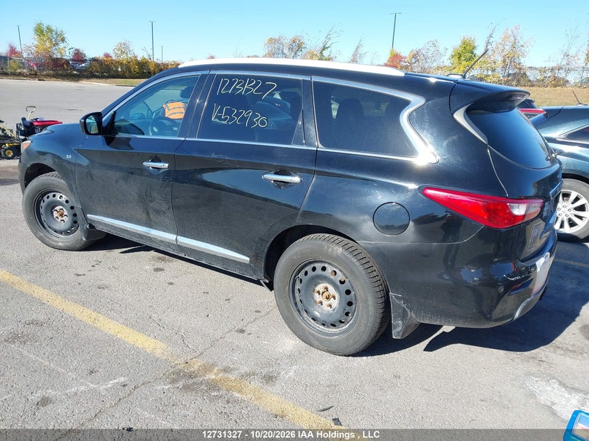 Vin: 5n1al0mm4ec532930, lot: 3139215, infiniti qx60 20143