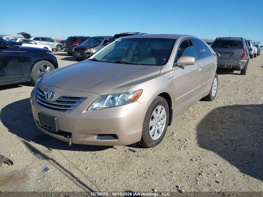 2008 Toyota Camry Hybrid, Удар сзади, IAAI, VIN 4T1BB46KX8U053226 — фото 2