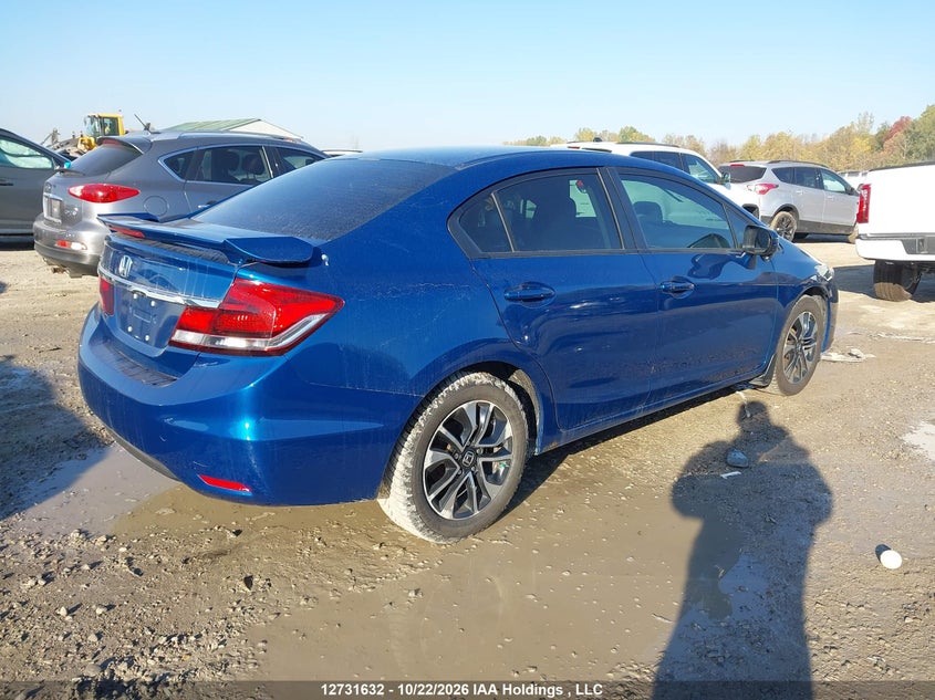 Vin: 2hgfb2f52eh013484, lot: 3139546, honda civic ex 20144