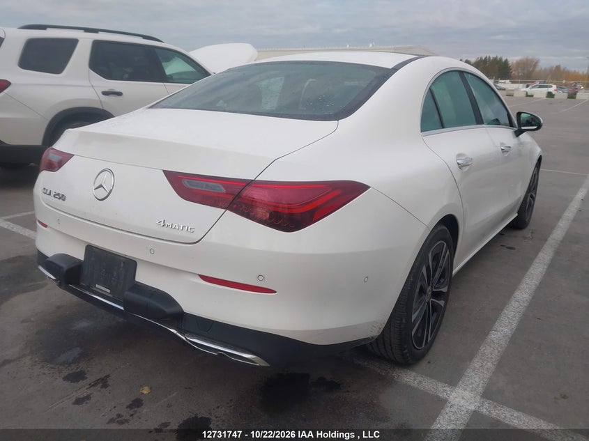 Vin: w1k5j4hb8tn573256, lot: 3139662, mercedes-benz cla 250 4matic 20264