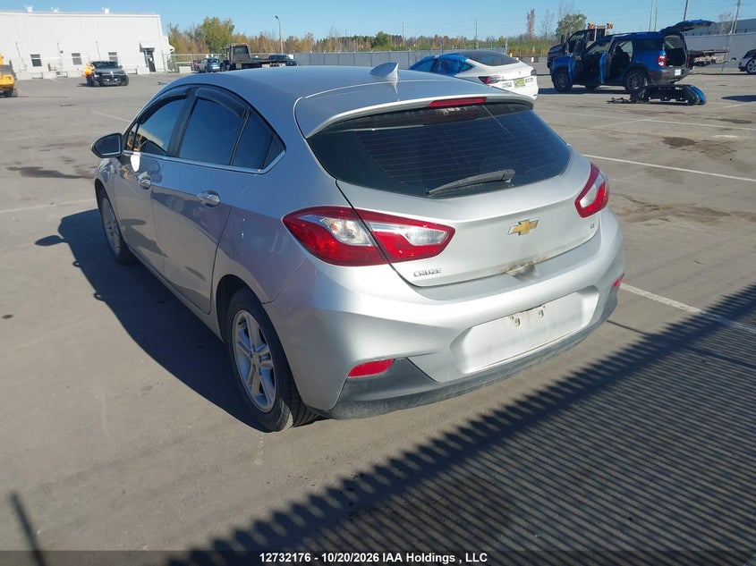 Vin: 3g1be6sm7js646054, lot: 3140101, chevrolet cruze lt auto 20183
