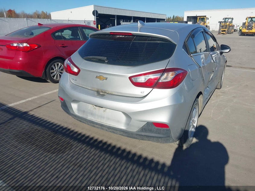 Vin: 3g1be6sm7js646054, lot: 3140101, chevrolet cruze lt auto 20184
