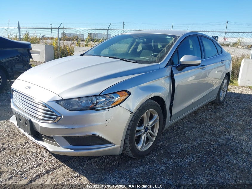 2018 Ford Fusion Se, Left Side, IAAI, VIN 3FA6P0H75JR250834 — photo 2