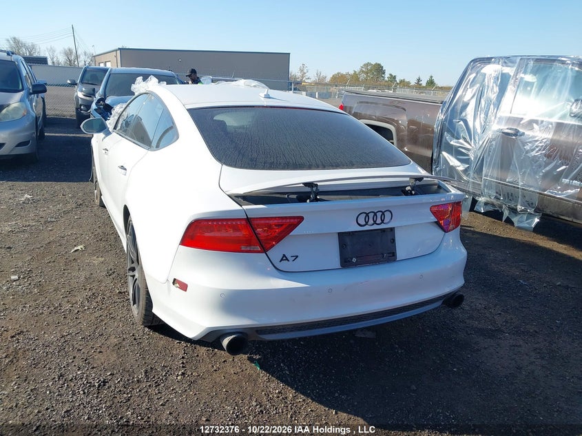 Vin: wau3gcfc4cn101509, lot: 3140301, audi a7 premium 20123