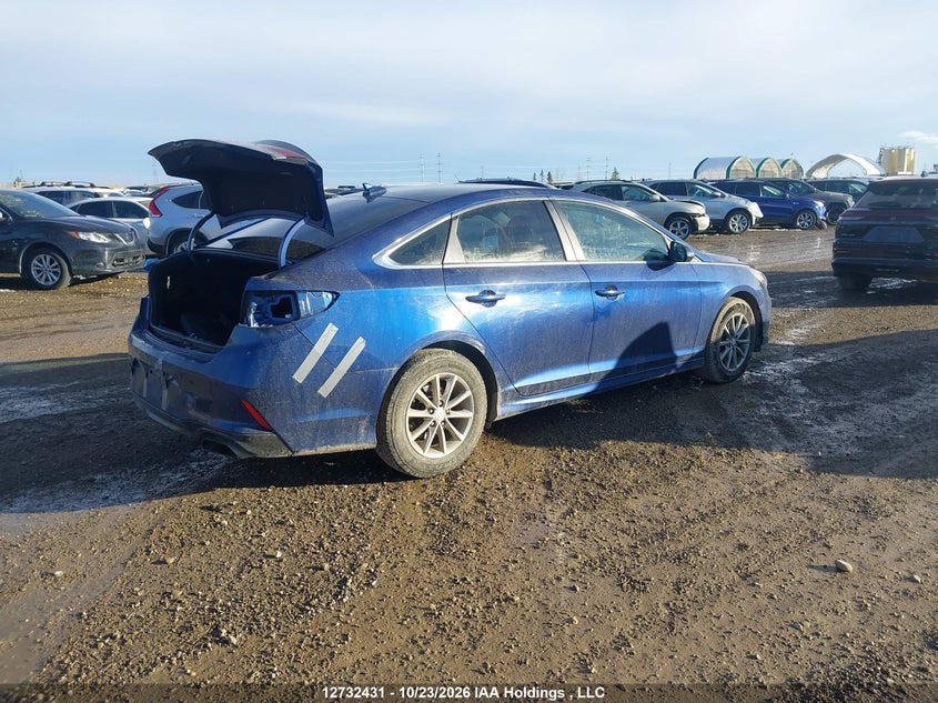 Vin: 5npe24af0jh650266, lot: 3140356, hyundai sonata se 20184