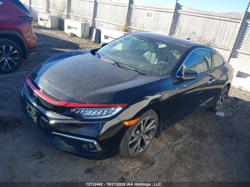 Vin: 2hgfc3b95lh450291, lot: 3140367, honda civic touring 20202