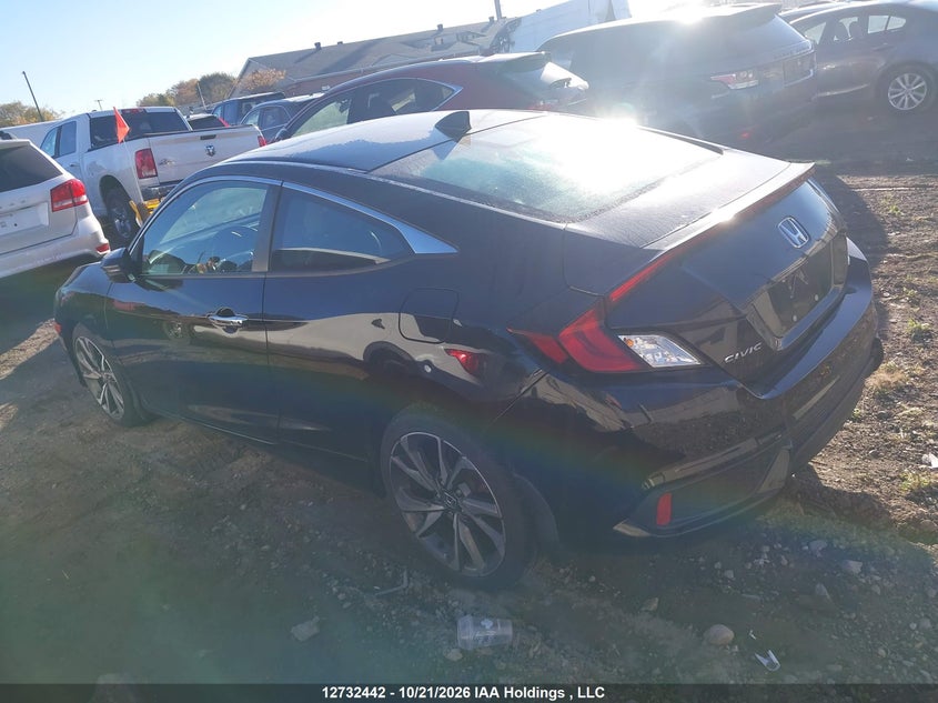 Vin: 2hgfc3b95lh450291, lot: 3140367, honda civic touring 20203