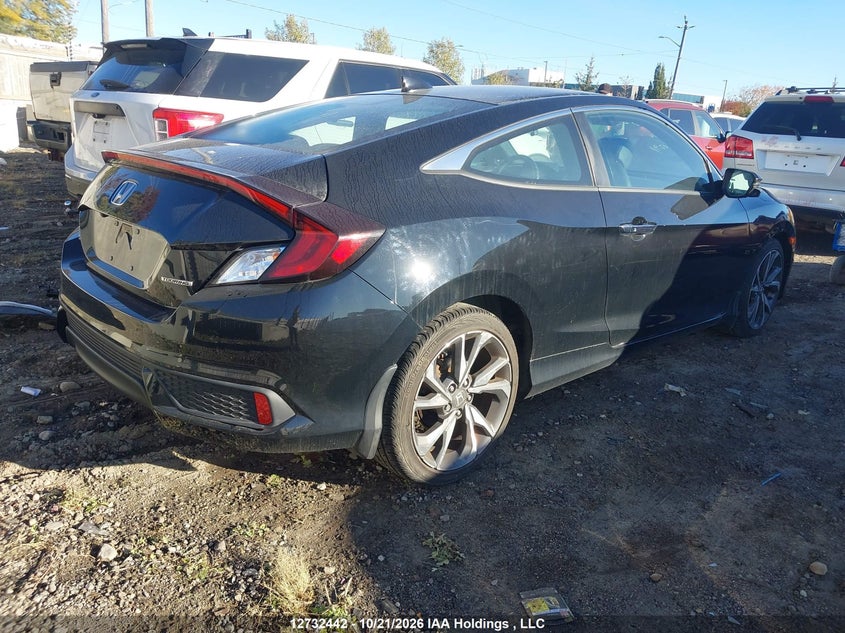 Vin: 2hgfc3b95lh450291, lot: 3140367, honda civic touring 20204