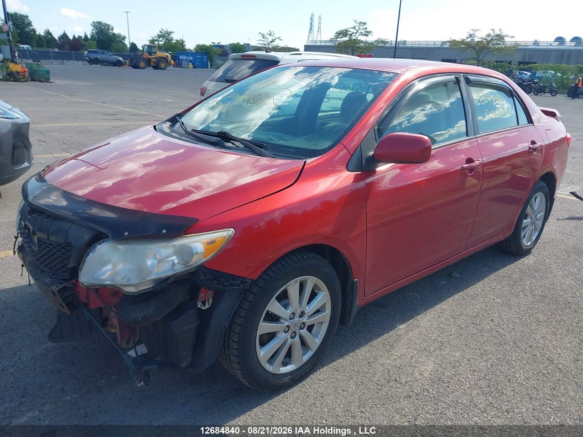 Vin: 2t1bu4ee4ac379911, lot: 3140410, toyota corolla le 20102
