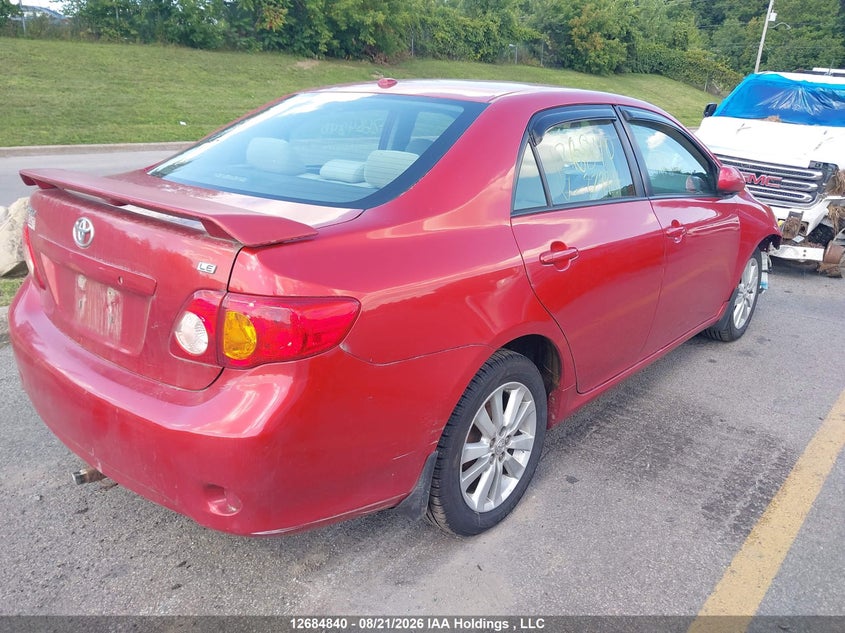 Vin: 2t1bu4ee4ac379911, lot: 3140410, toyota corolla le 20104