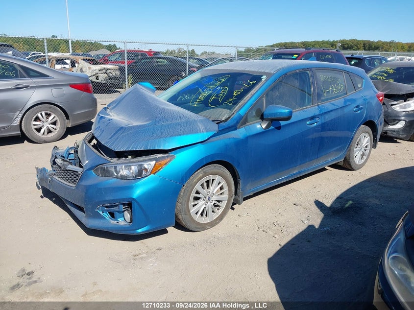 Vin: 4s3gtae67h3736257, lot: 3140412, subaru impreza touring 20172