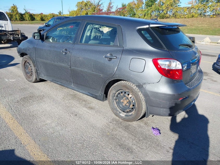 Vin: 2t1ku4ee5ac231993, lot: 3140416, toyota matrix 20103