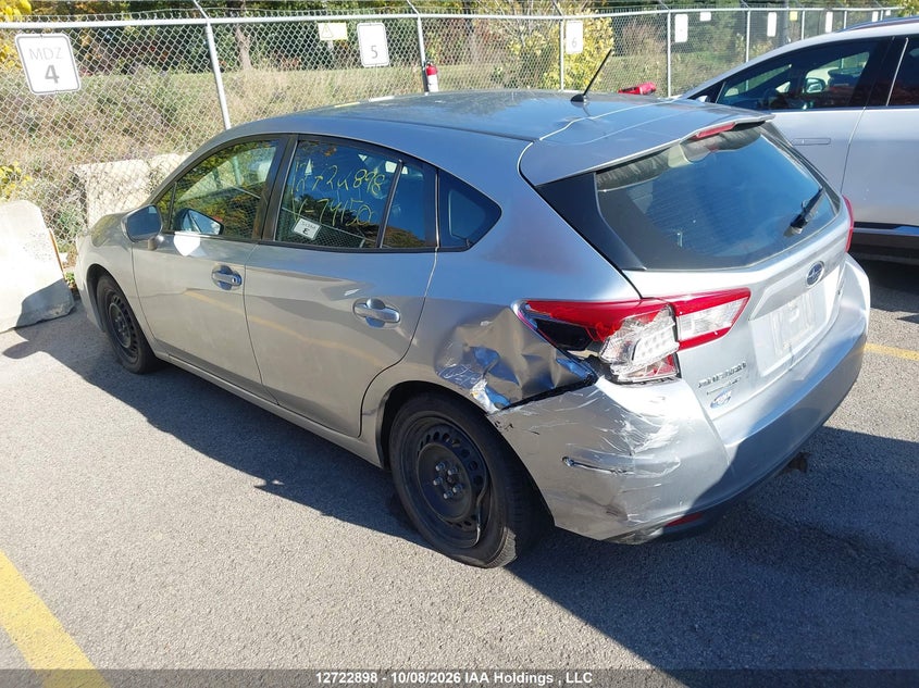 Vin: 4s3gtaa67h3741500, lot: 3140423, subaru impreza convenience 20173