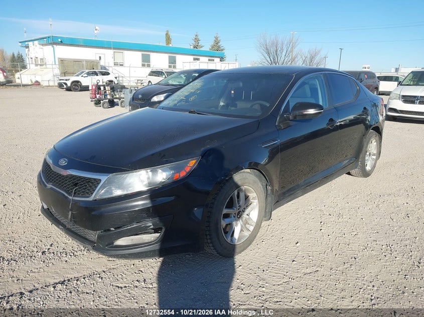 2012 Kia Optima Lx, Front, IAAI, VIN KNAGM4A77C5257988 — photo 2