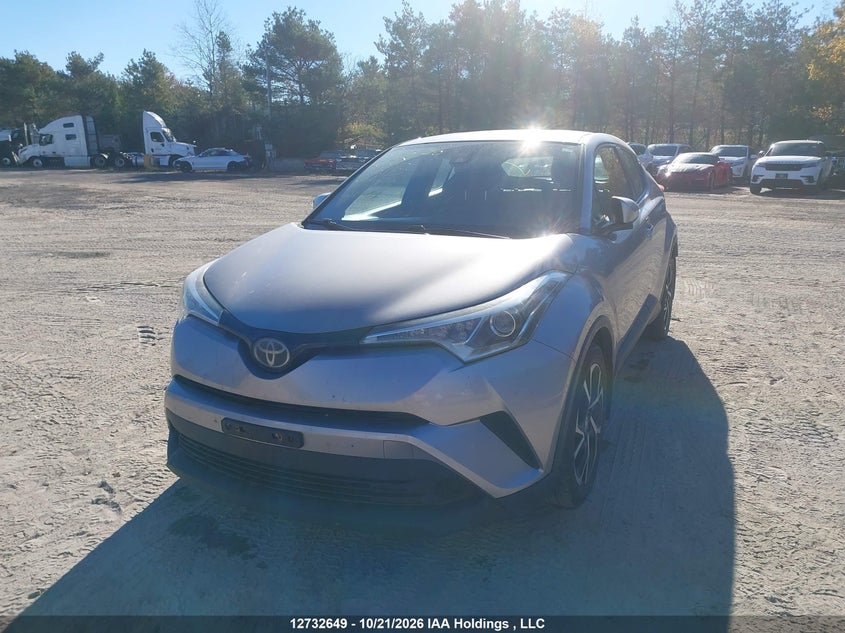 2018 Toyota C-Hr Xle, Правый зад, IAAI, VIN NMTKHMBX5JR042115 — фото 2